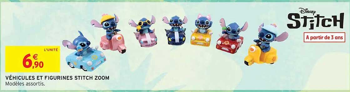 VÉHICULES ET FIGURINES STITCH ZOOM