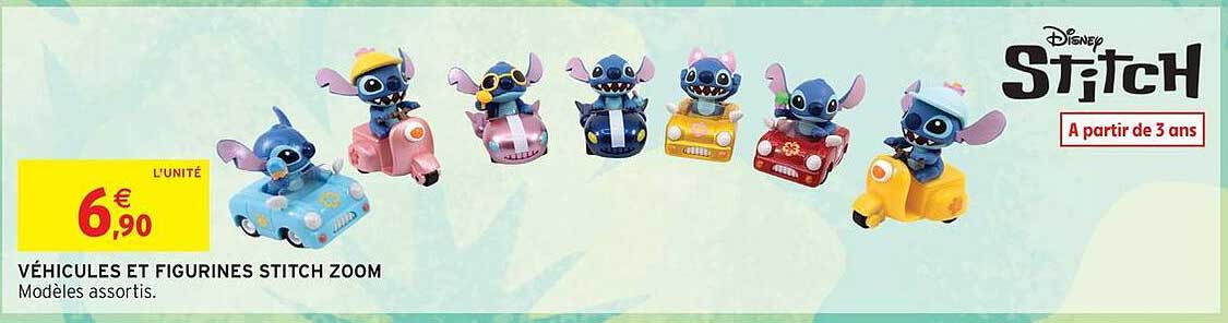 VÉHICULES ET FIGURINES STITCH ZOOM