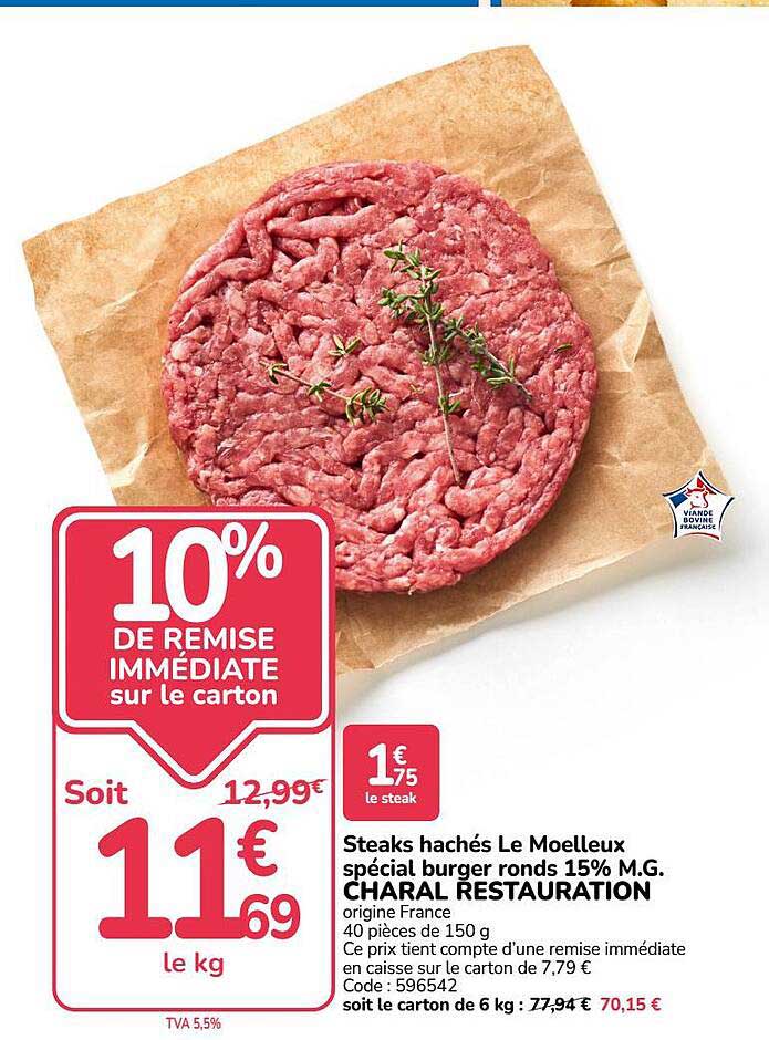 10% DE REMISE IMMÉDIATE sur le carton