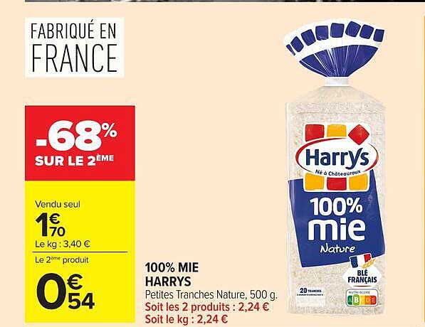 100% MIE HARRYS
