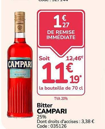 1€ 27 DE REMISE IMMÉDIATE