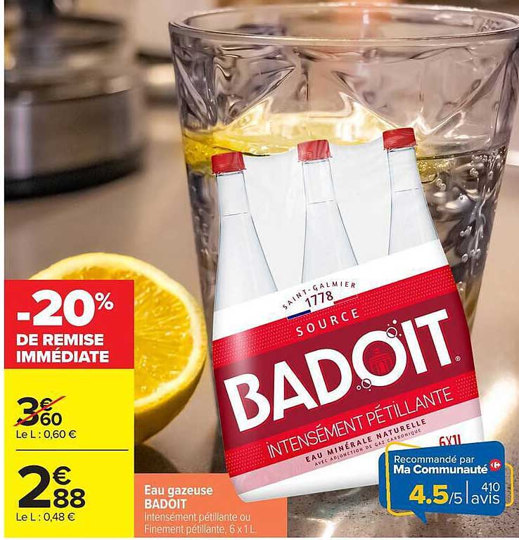 -20% DE REMISE IMMÉDIATE