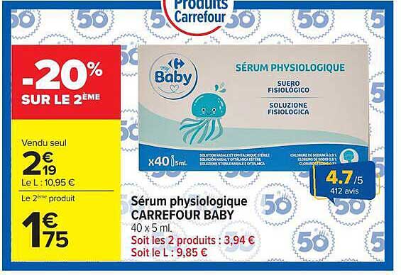 -20% SUR LE 2ÈME