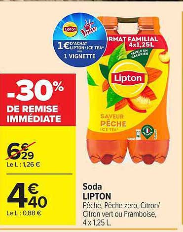 -30% DE REMISE IMMÉDIATE