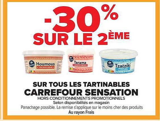 -30% SUR LE 2ÈME