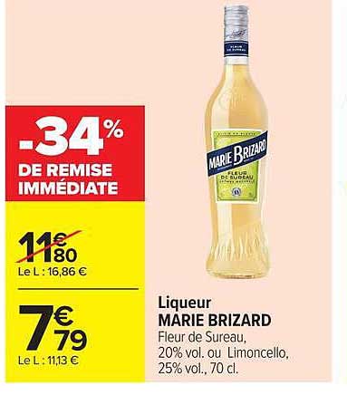 -34% DE REMISE IMMÉDIATE