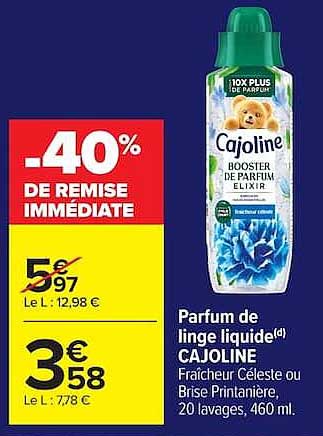 -40% DE REMISE IMMEDIATE