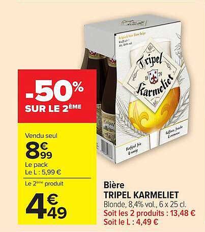 -50% SUR LE 2ÈME