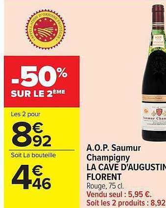 -50% SUR LE 2ÈME