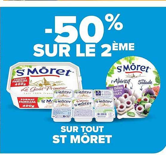 -50% SUR LE 2ÈME SUR TOUT ST MÔRET