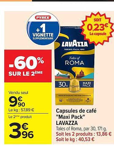 -60% SUR LE 2ÈME