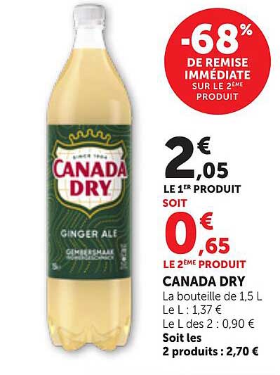 -68% DE REMISE IMMÉDIATE SUR LE 2ÈME PRODUIT