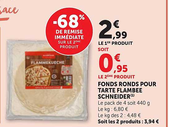 -68% DE REMISE IMMÉDIATE SUR LE 2ÈME PRODUIT