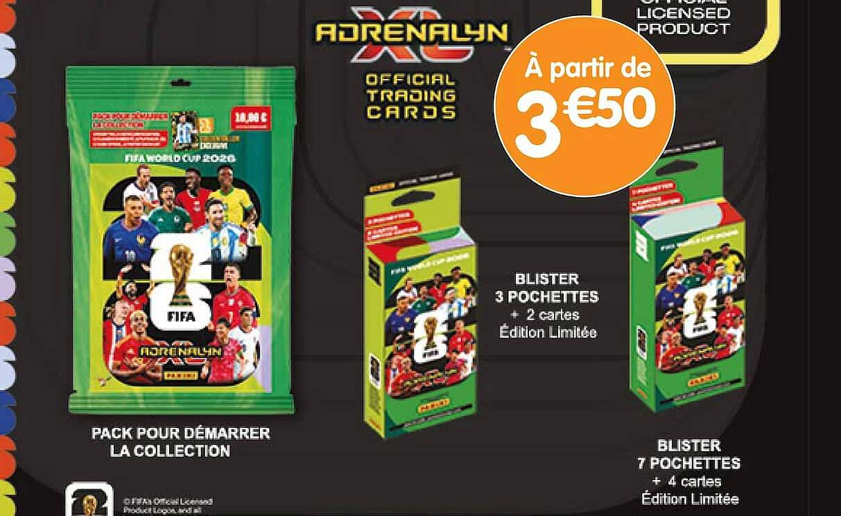 À partir de 3€50