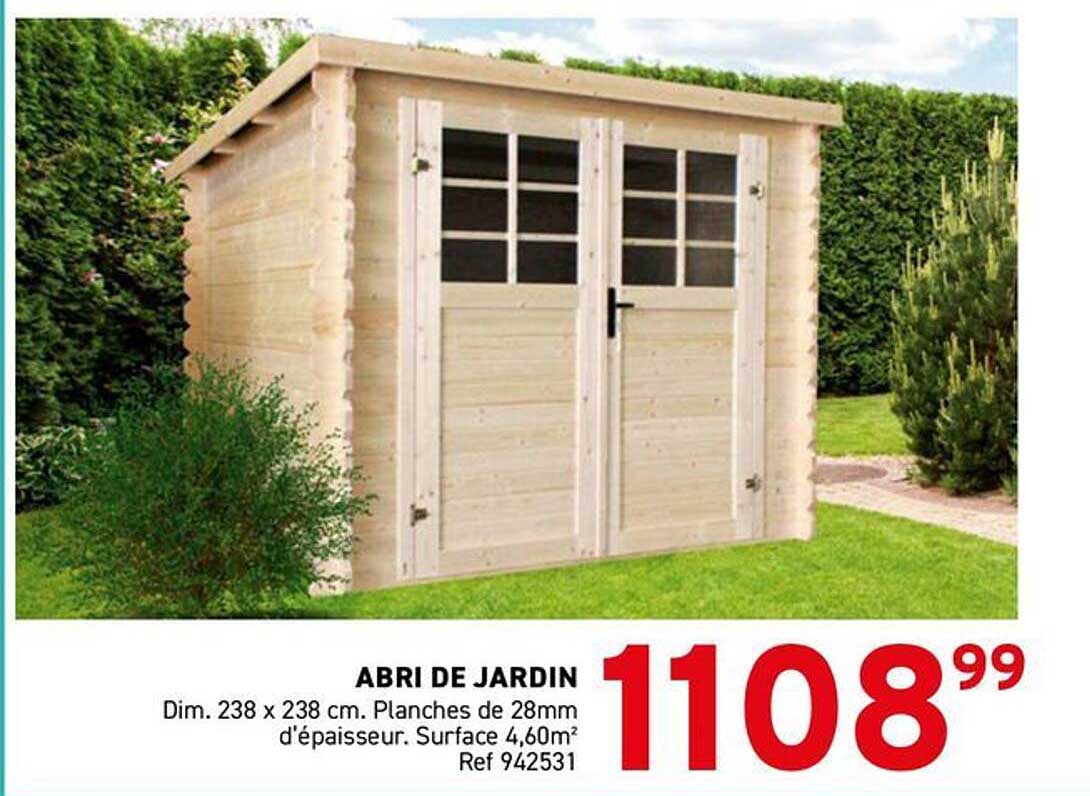 ABRI DE JARDIN