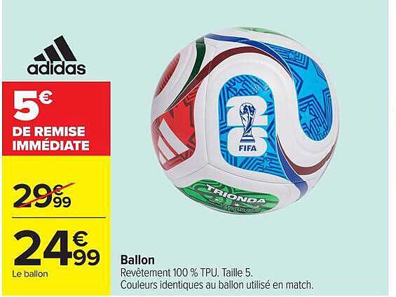 adidas 5€ DE REMISE IMMÉDIATE