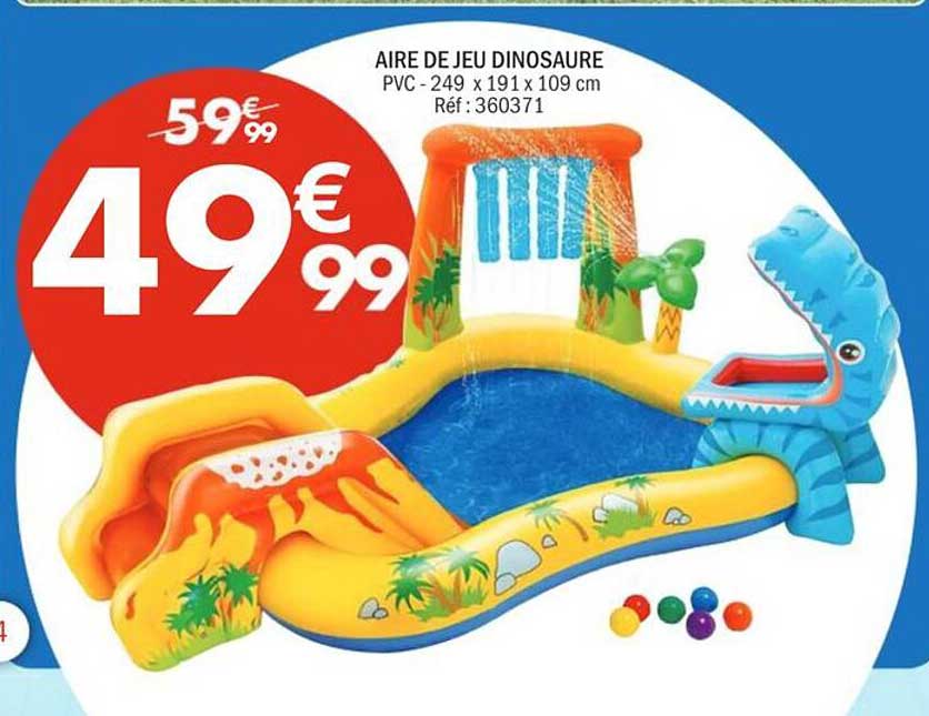 AIRE DE JEU DINOSAURE