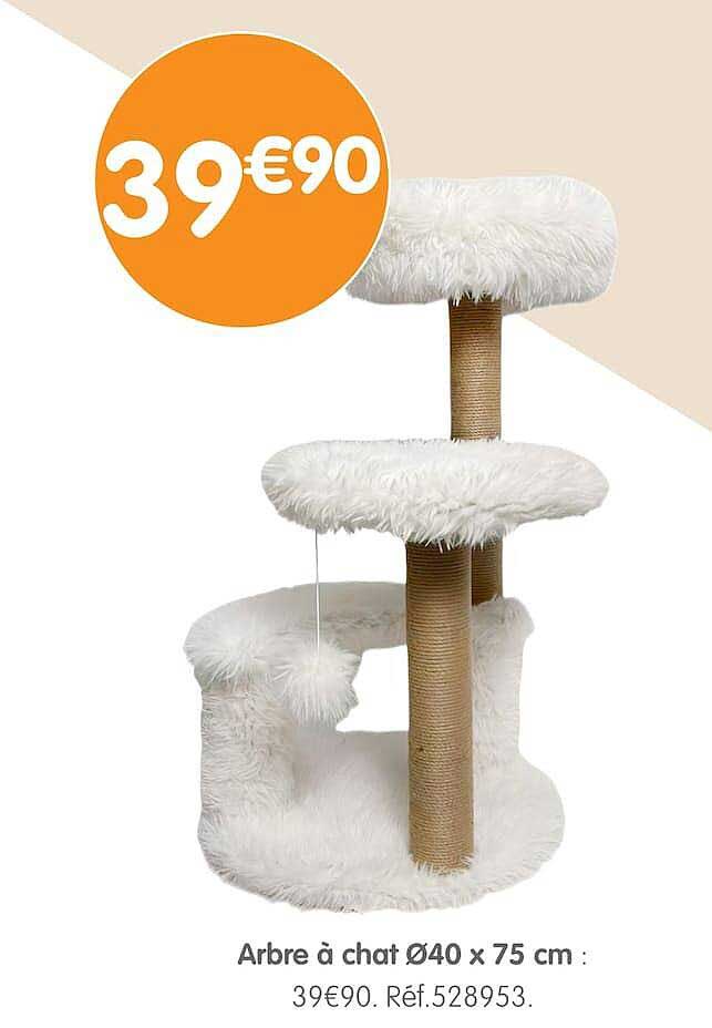 Arbre à chat Ø40 x 75 cm