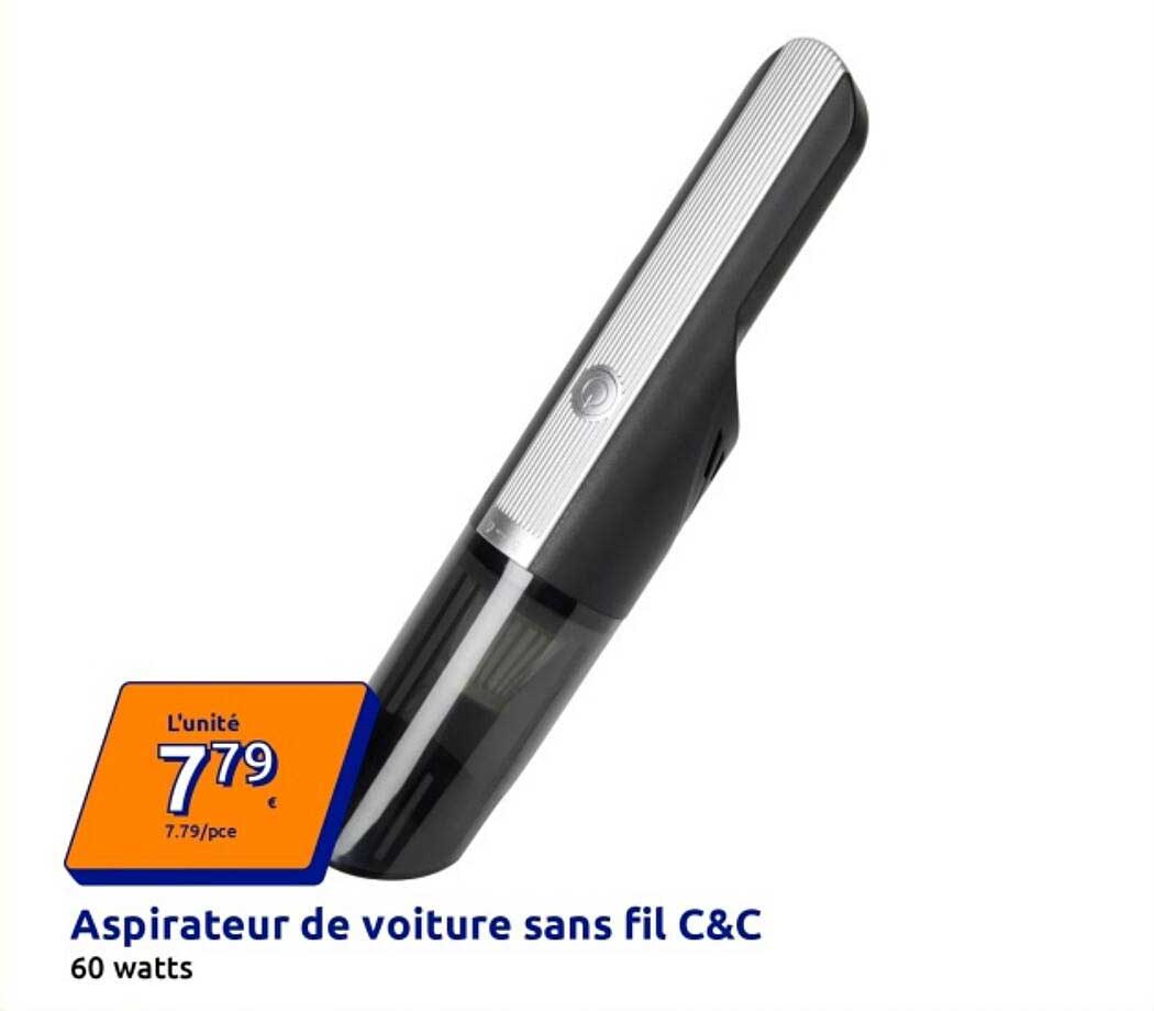 Aspirateur de voiture sans fil C&C