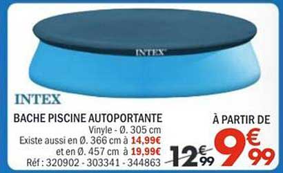 BACHE PISCINE AUTOPORTANTE