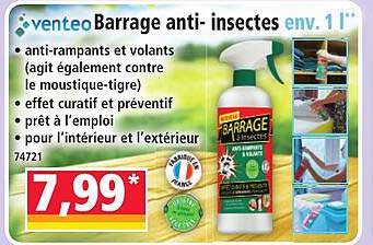 Barrage anti-insectes env. 1 l