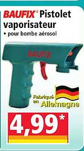 BAUFIX Pistolet vaporisateur