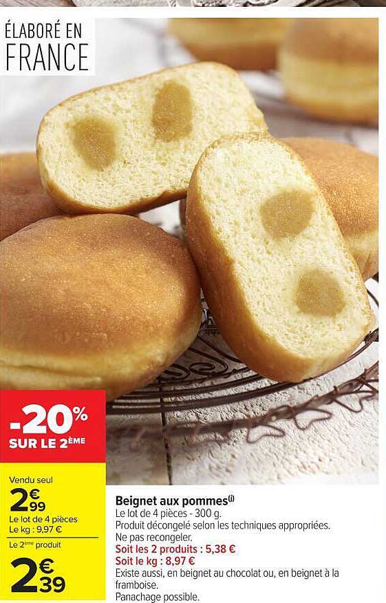 Beignet aux pommes