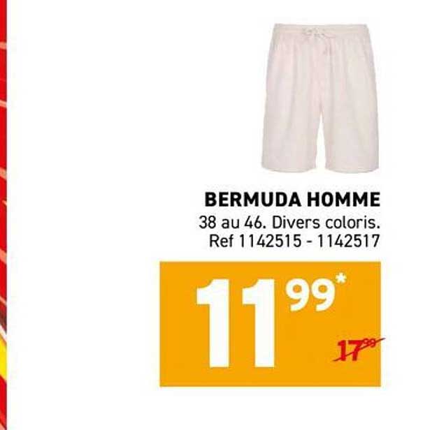 BERMUDA HOMME