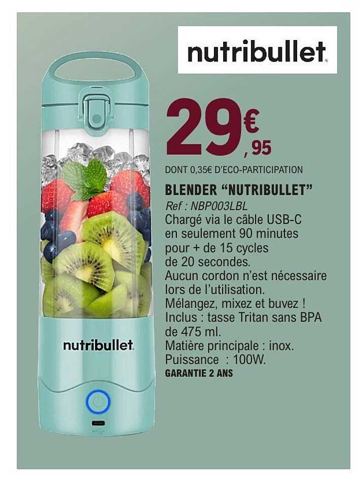 BLENDER “NUTRIBULLET”