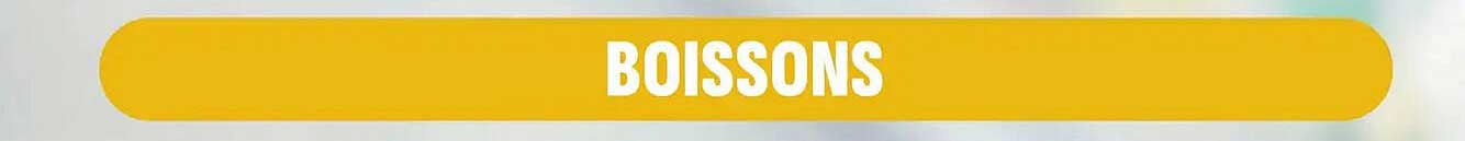 BOISSONS