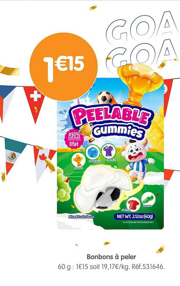 Bonbons à peler