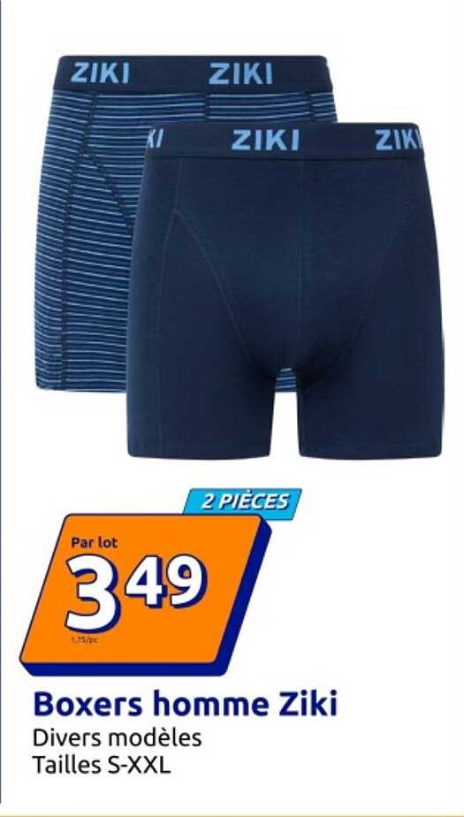 Boxers homme Ziki