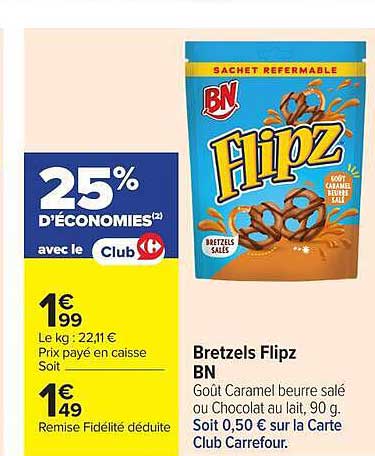 Bretzels Flipz BN