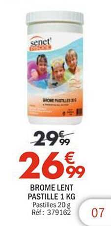 BROME LENT PASTILLE 1 KG