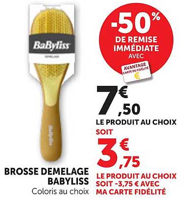 BROSSE DEMELAGE BABYLISS
