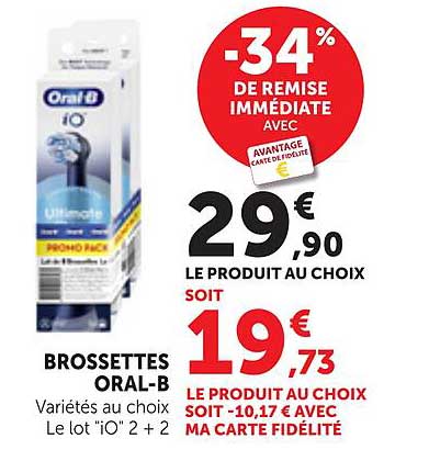 BROSSETTES ORAL-B