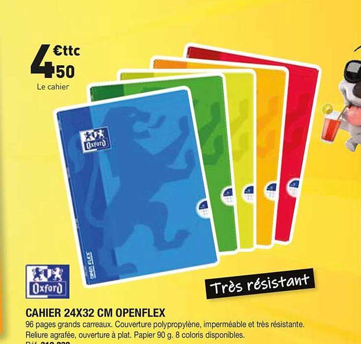 CAHIER 24X32 CM OPENFLEX