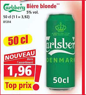 Carlsberg Bière blonde**