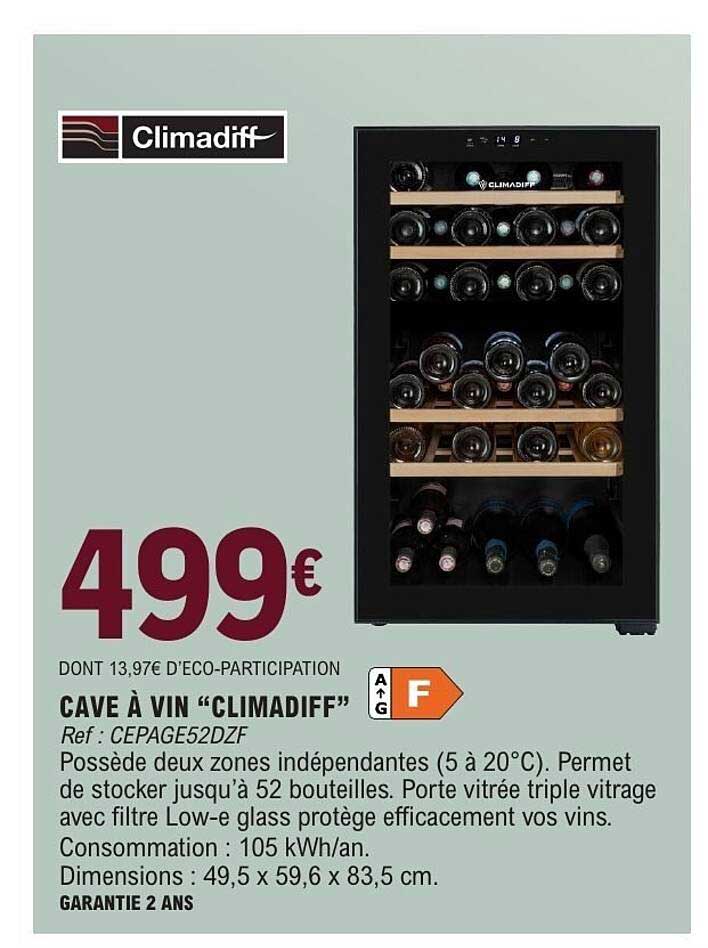 CAVE À VIN “CLIMADIFF”