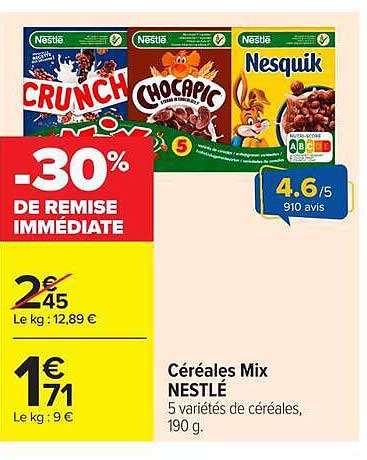 Céréales Mix NESTLÉ