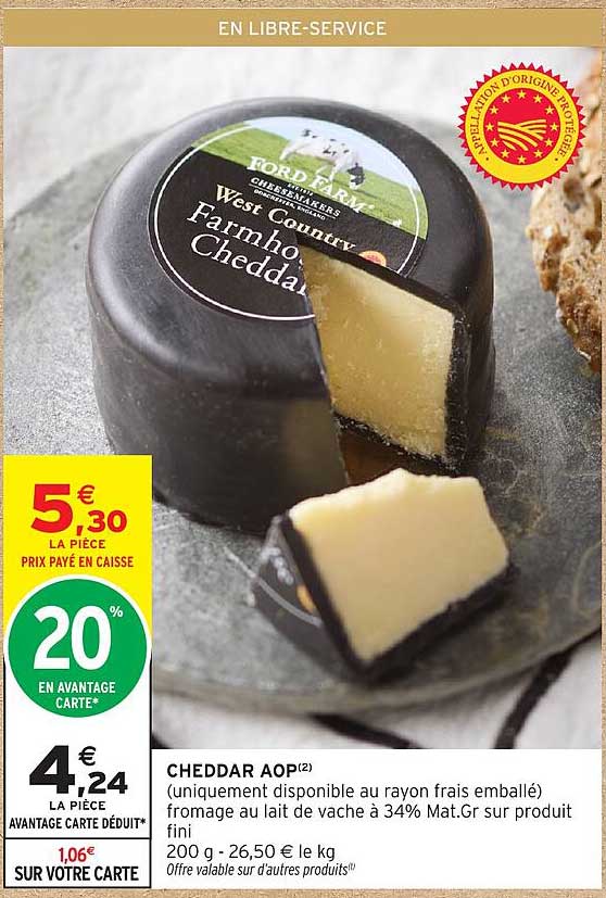 CHEDDAR AOP