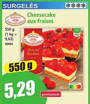 Cheesecake aux fraises