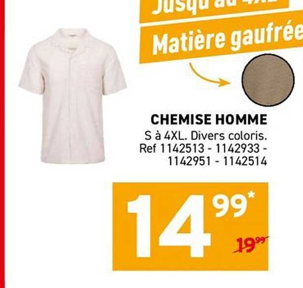 CHEMISE HOMME