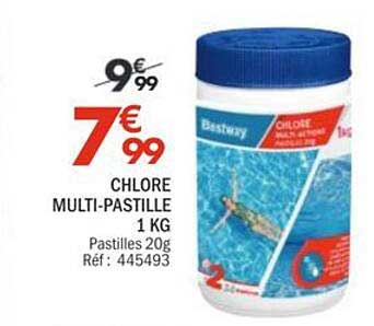 CHLORE MULTI-PASTILLE 1 KG