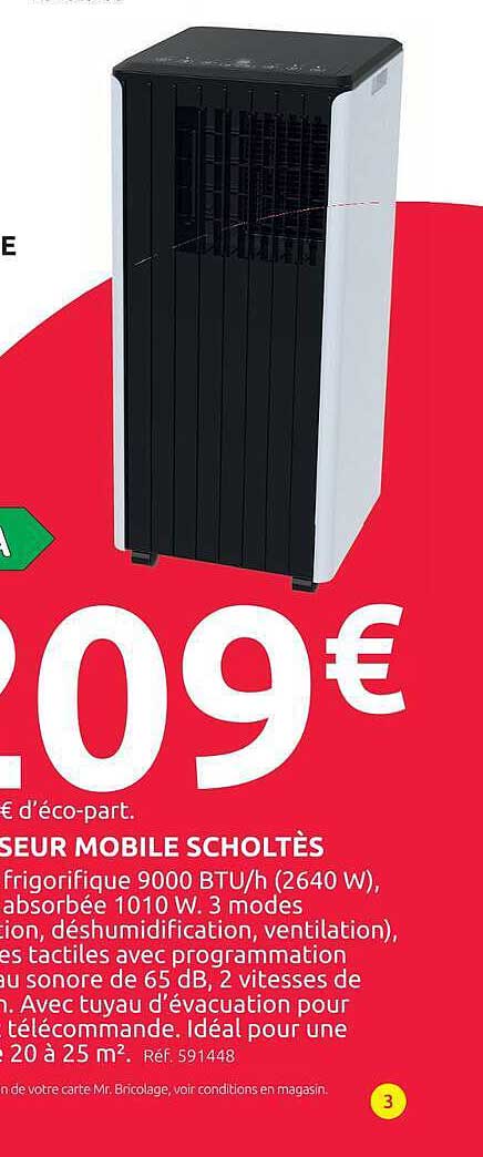 CLIMATISEUR MOBILE SCHULTÉS