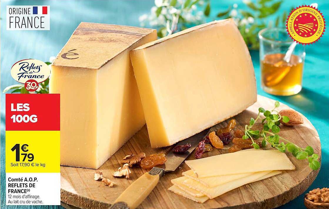 Comté A.O.P. REFLETS DE FRANCE