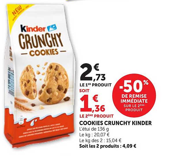 COOKIES CRUNCHY KINDER