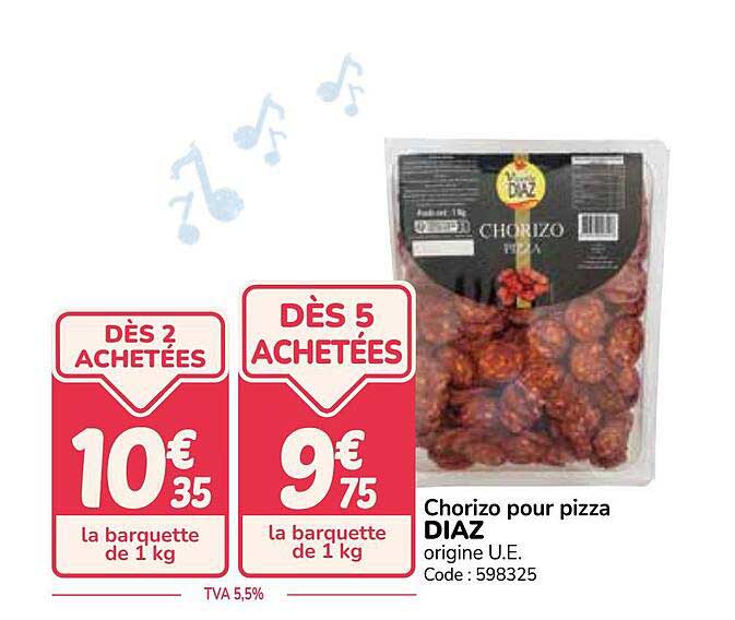 DÈS 2 ACHETÉES