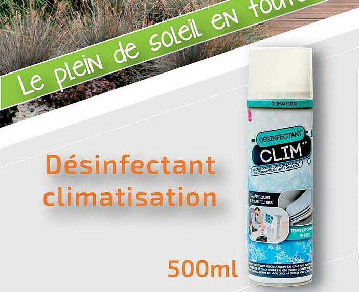 Désinfectant climatisation 500ml