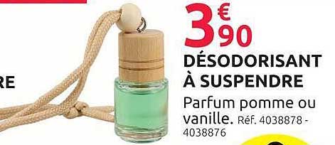 DÉSODORISANT À SUSPENDRE